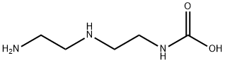 N-[2-[(2-아미노에틸)아미노]에틸]카르밤산 구조식 이미지