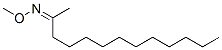 Tridecan-2-one O-methyl oxime Structure