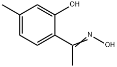 2'-Hydroxy-4'-methylacetophenone oxime Structure