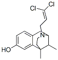 3-(3,3-Dichloro-2-propenyl)-1,2,3,4,5,6-hexahydro-6,11-dimethyl-2,6-methano-3-benzazocin-8-ol Structure