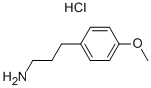 3-(4-메톡시페닐)프로필렌HCL 구조식 이미지
