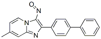 Imidazo(1,2-a)pyridine, 2-(1,1'-biphenyl)-4-yl-7-methyl-3-nitroso- 구조식 이미지