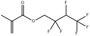 2,2,3,4,4,4-Hexafluorobutyl methacrylate 구조식 이미지