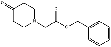 1-BENZYLOXYCARBONYLMETHYL-4-PIPERIDINONE Structure