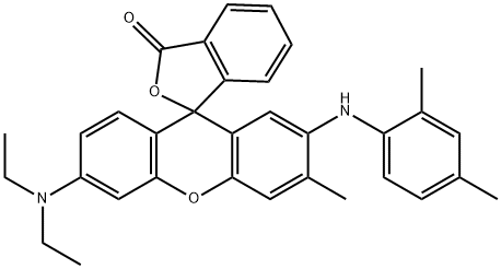 2-(2,4-Dimethylphenylamino)-3-methyl-6-diethylaminofluoran Structure