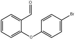 Benzaldehyde, 2-(4-bromophenoxy)- 구조식 이미지