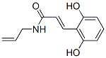 2-Propenamide, 3-(2,6-dihydroxyphenyl)-N-2-propenyl- (9CI) 구조식 이미지