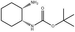 Carbamic acid, [(1R,2S)-2-aminocyclohexyl]-, 1,1-dimethylethyl ester (9CI) Structure