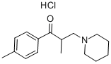 Tolperisone hydrochloride Structure