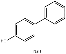 Sodium 4-biphenylol Structure