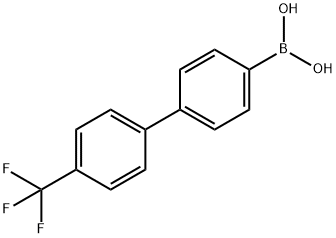 4'-(TRIFLUOROMETHYL)-4-BIPHENYLBORONIC ACID Structure