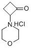 2-MORPHOLIN-4-YL-CYCLOBUTANONE HYDROCHLORIDE Structure