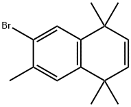 6-BROMO-1,1,4,4,7-PENTAMETHYL-1,4-DIHYDRO-NAPHTHALENE Structure