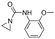 N-(2-메톡시페닐)-1-아지리딘카르복사미드 구조식 이미지