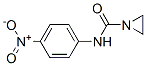 N-(4-니트로페닐)-1-아지리딘카르복사미드 구조식 이미지