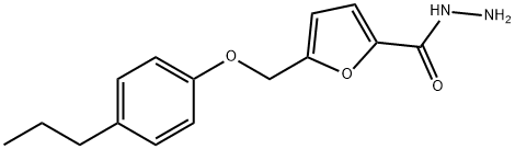 5-[(4-PROPYLPHENOXY)METHYL]-2-FUROHYDRAZIDE Structure