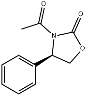 (R)-3-ACETYL-4-PHENYL-2-OXAZOLIDINONE Structure