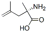 4-Pentenoicacid,2-amino-2,4-dimethyl-,(2S)-(9CI) 구조식 이미지