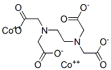 dicobalt edetate Structure