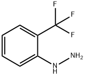 1-[2-(Trifluoromethyl)phenyl]hydrazine 구조식 이미지