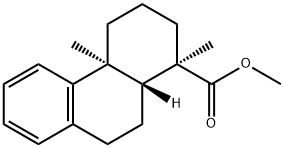 Methyl-trans deisopropyldehydroabietate Structure