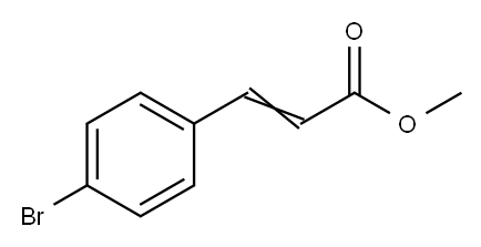Methyl (E)-3-(4-bromophenyl)acrylate 구조식 이미지