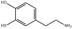 3-MERCAPTOTYRAMINE, HYDROCHLORIDE Structure