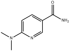 6-디메틸아미노피리딘-3-카르복스아미드 구조식 이미지