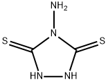 4-AMINO-4H-1,2,4-TRIAZOLE-3,5-DITHIOL Structure