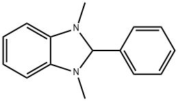 1,3-디메틸-1,3-디하이드로-2-페닐-2H-벤즈이미다졸 구조식 이미지