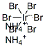 diammonium hexabromoiridate Structure