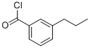 Benzoyl chloride, 3-propyl- (9CI) Structure