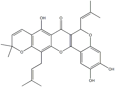 cycloheterophyllin 구조식 이미지