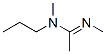 Ethanimidamide, N,N-dimethyl-N-propyl-, (1E)- (9CI) Structure