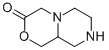 Pyrazino[2,1-c][1,4]oxazin-3(4H)-one, hexahydro- (9CI) 구조식 이미지