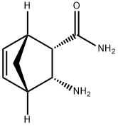 Bicyclo[2.2.1]hept-5-ene-2-carboxamide, 3-amino-, (1R,2S,3R,4S)- (9CI) Structure