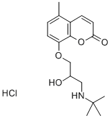 bucumolol hydrochloride Structure