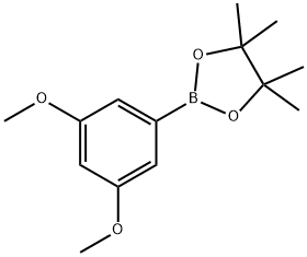 2-(3,5-DIMETHOXY)-PHENYL-4,4,5,5-TETRAMETHYL-(1,3,2)-DIOXABOROLANE 구조식 이미지