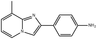 4-(8-MethyliMidazo[1,2-a]pyrid-2-yl)aniline, 95% 구조식 이미지