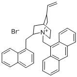 N-(9-Anthracenemethyl)cinchoniumbromide 구조식 이미지
