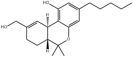 (+/-)-11-HYDROXY-DELTA9-THC Structure