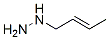 2-Butenylhydrazine Structure