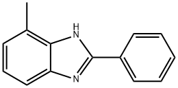 4-메틸-2-페닐벤즈이미다졸 구조식 이미지
