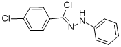 Benzoyl chloride p-chloro-, phenylhydrazone Structure