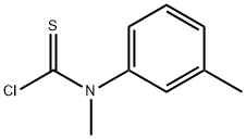 N-Methyl-N-(m-tolyl)thiocarbamoyl chloride Structure