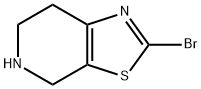2-BROMO-4,5,6,7-TETRAHYDROTHIAZOLO[5,4-C]PYRIDINE HYDROCHLORIDE Structure