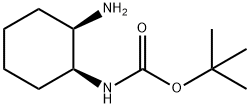 Carbamic acid, [(1S,2R)-2-aminocyclohexyl]-, 1,1-dimethylethyl ester (9CI) 구조식 이미지