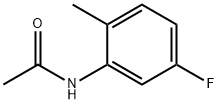 2-Acetamido-4-fluorotoluene 구조식 이미지