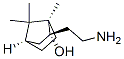 Bicyclo[2.2.1]heptan-2-ol, 2-(2-aminoethyl)-1,7,7-trimethyl-, (1R,2S,4R)- (9CI) 구조식 이미지