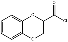 2,3-DIHYDRO-1,4-BENZODIOXINE-2-CARBONYL CHLORIDE 구조식 이미지